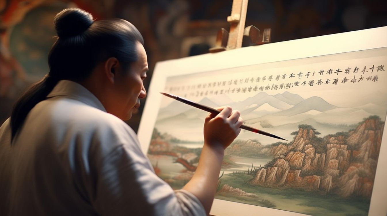 崔 画家