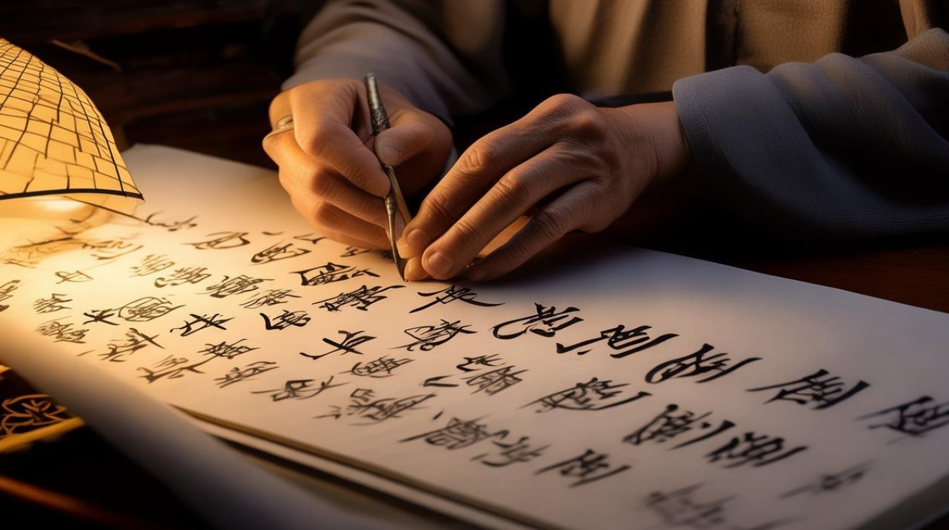 明学长老书法