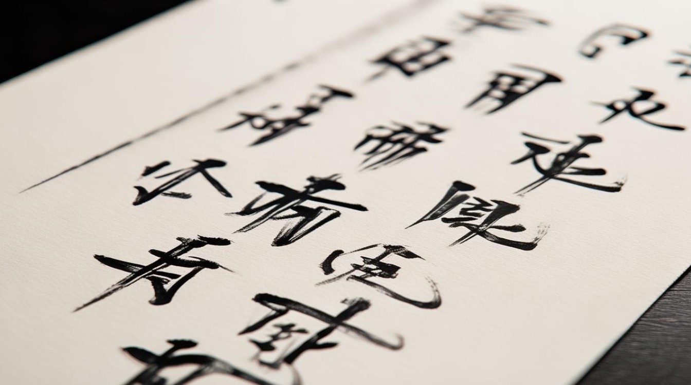 关雎硬笔书法