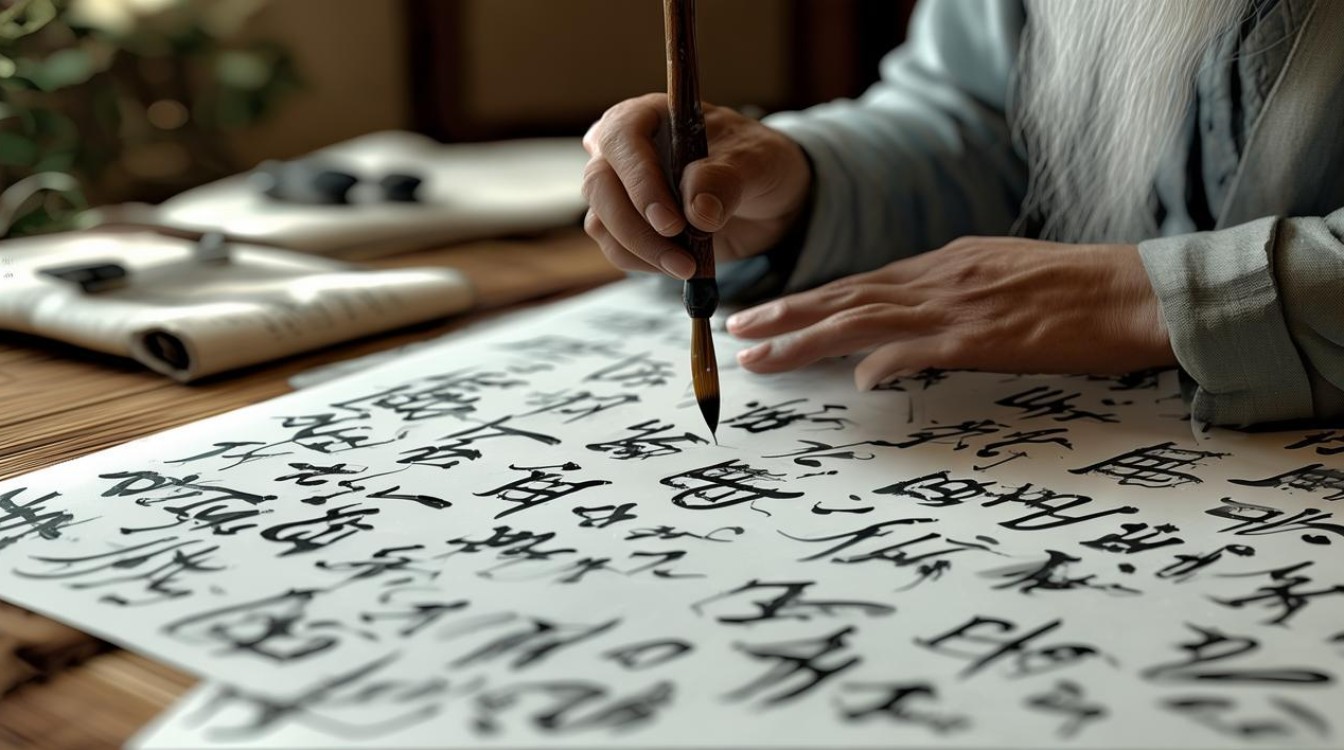 丁海关书法