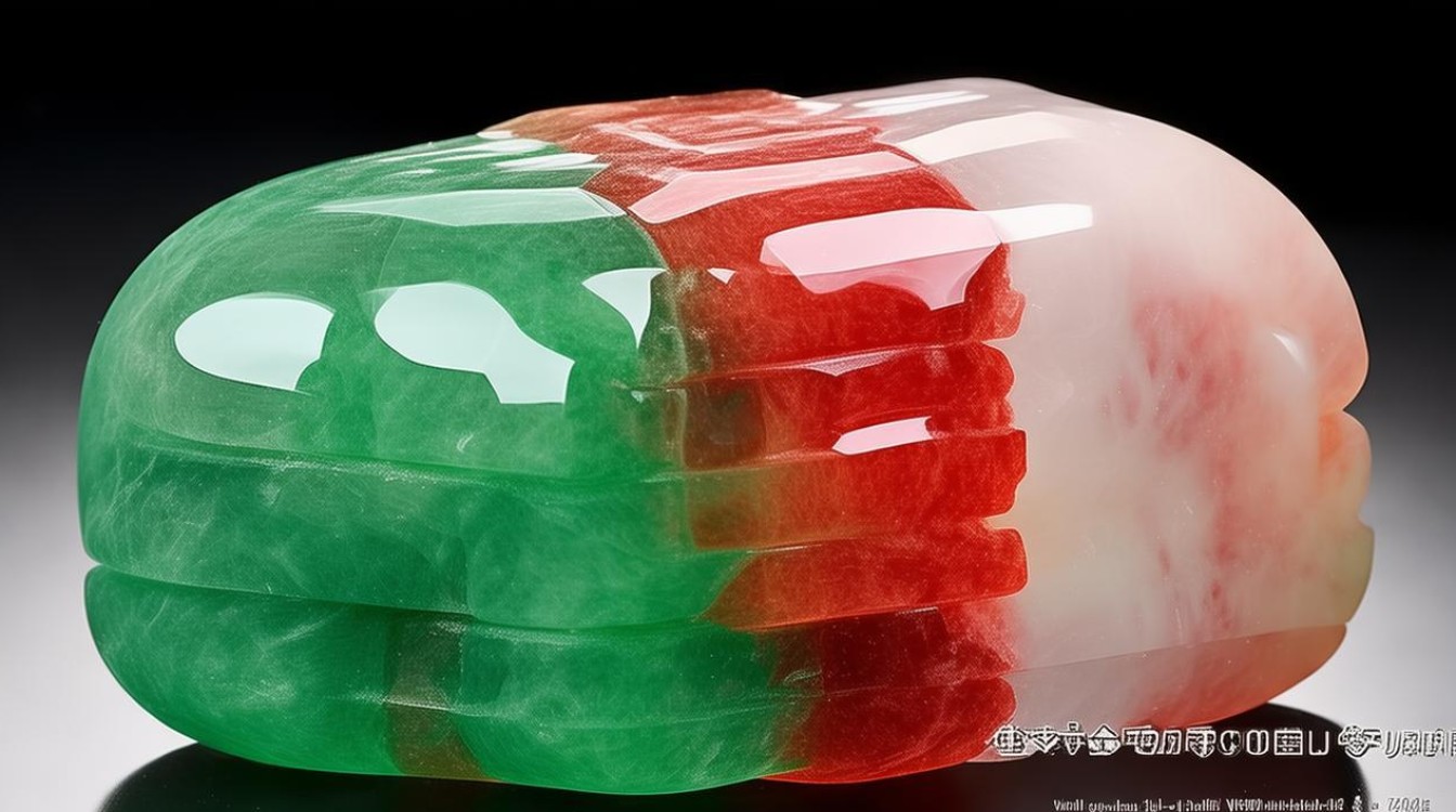 精品三彩翡翠
