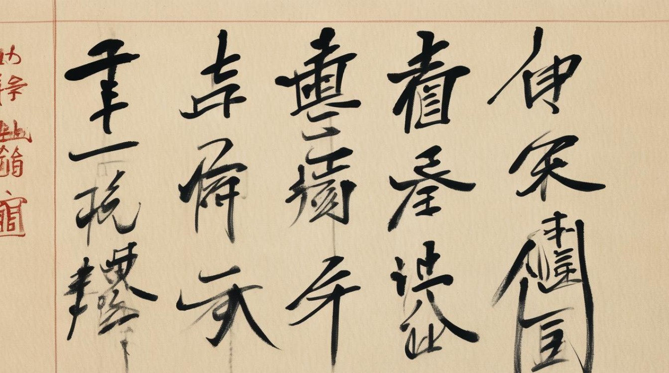 张津生书法