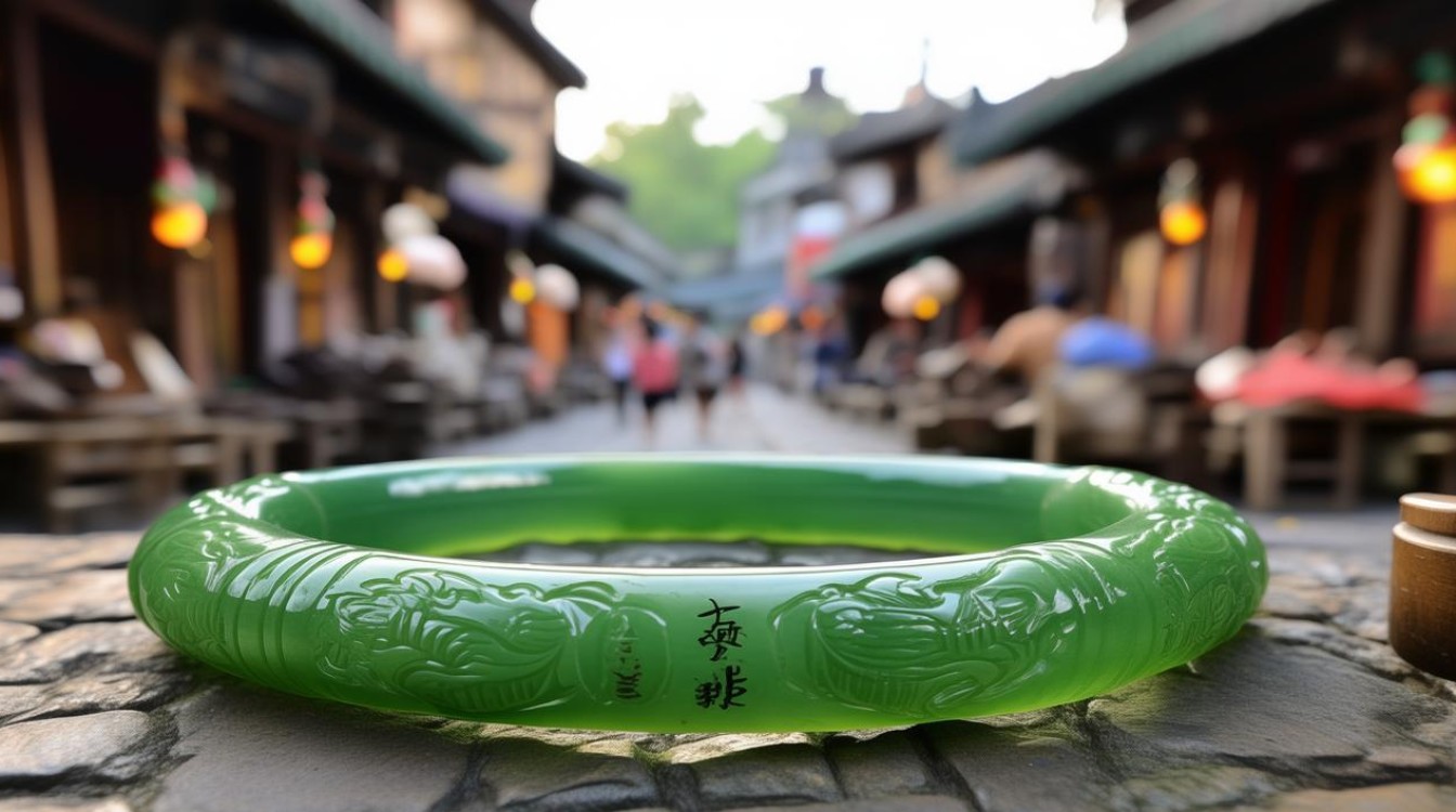 潘家园 翡翠手镯