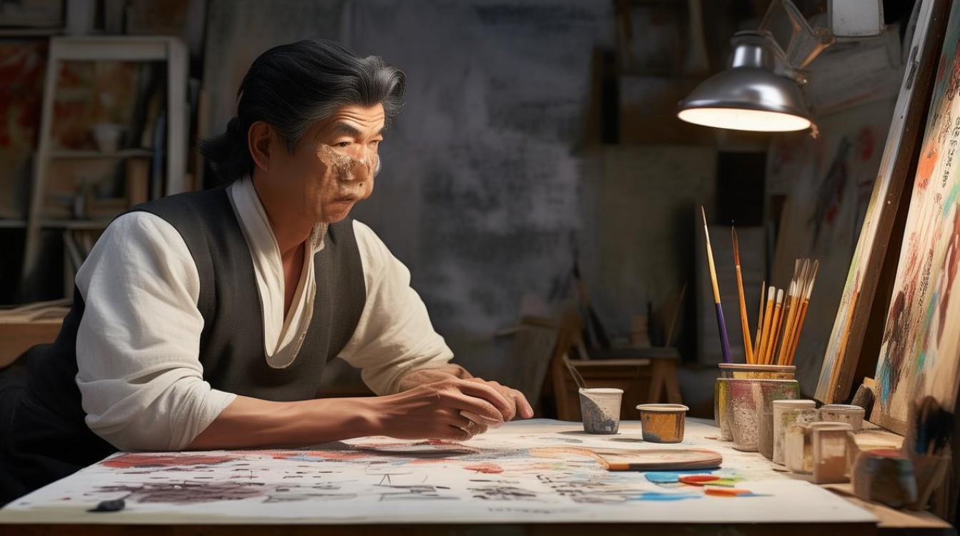 韩国 画家