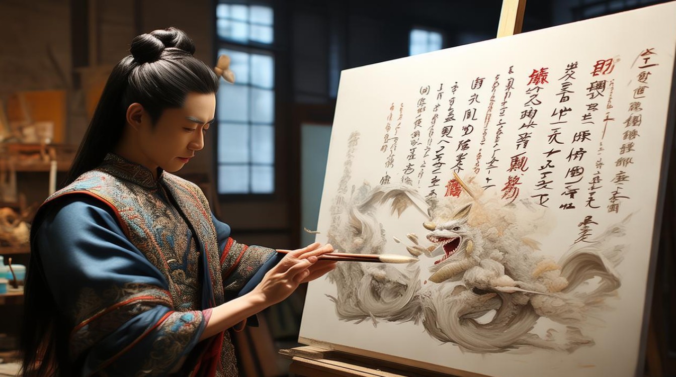 画家龙