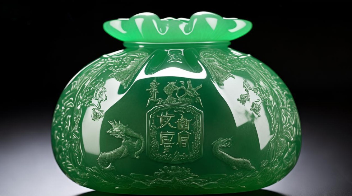 翡翠钱袋子图片