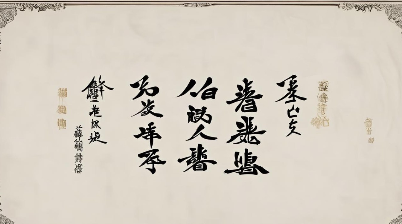 牛启轮书法