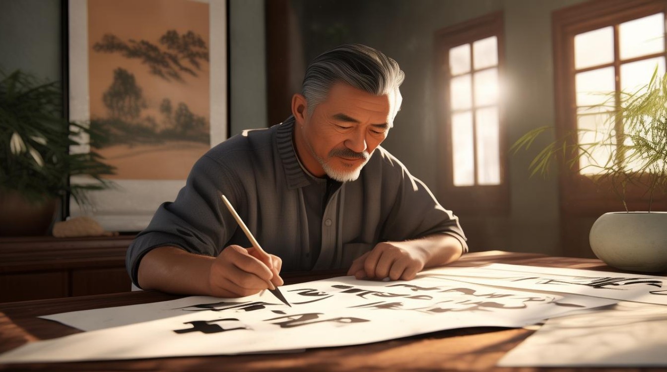 梁小均书法
