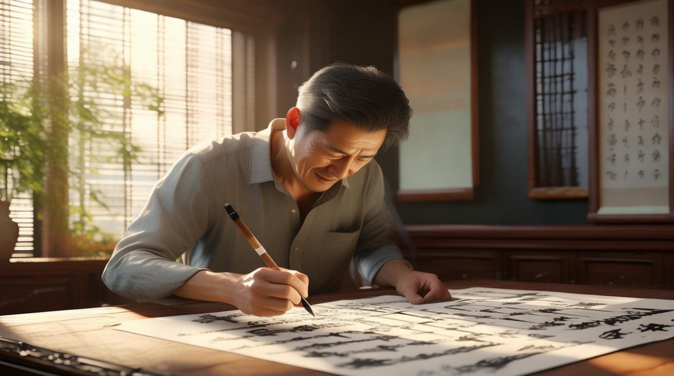 梁小均书法