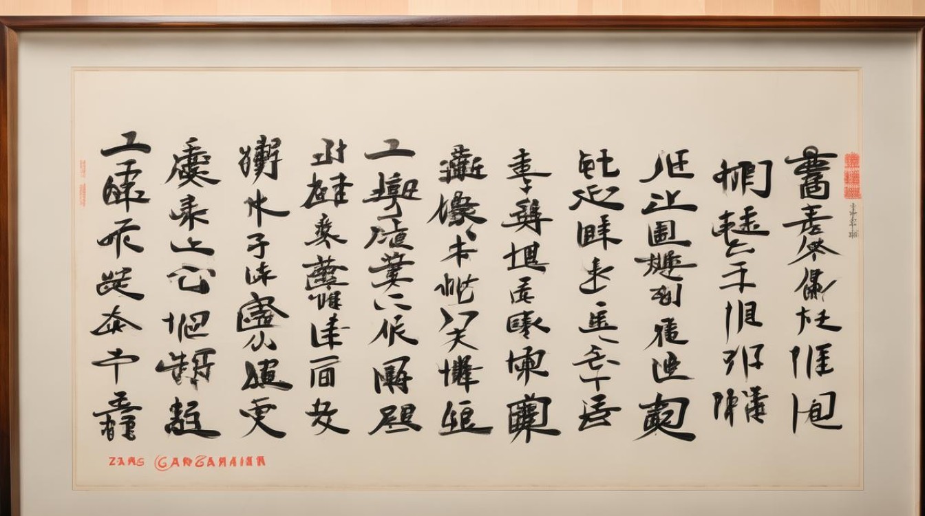 张广敏书法