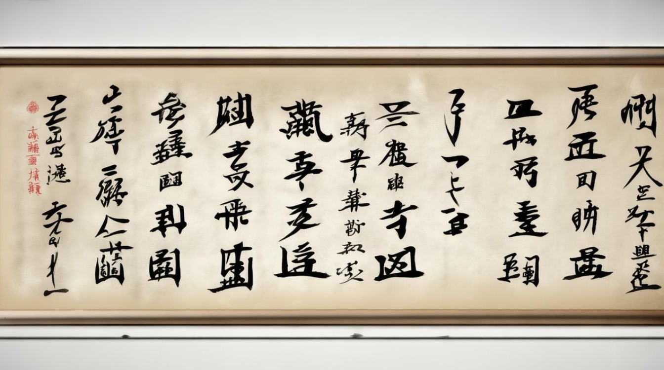 贺京沙书法