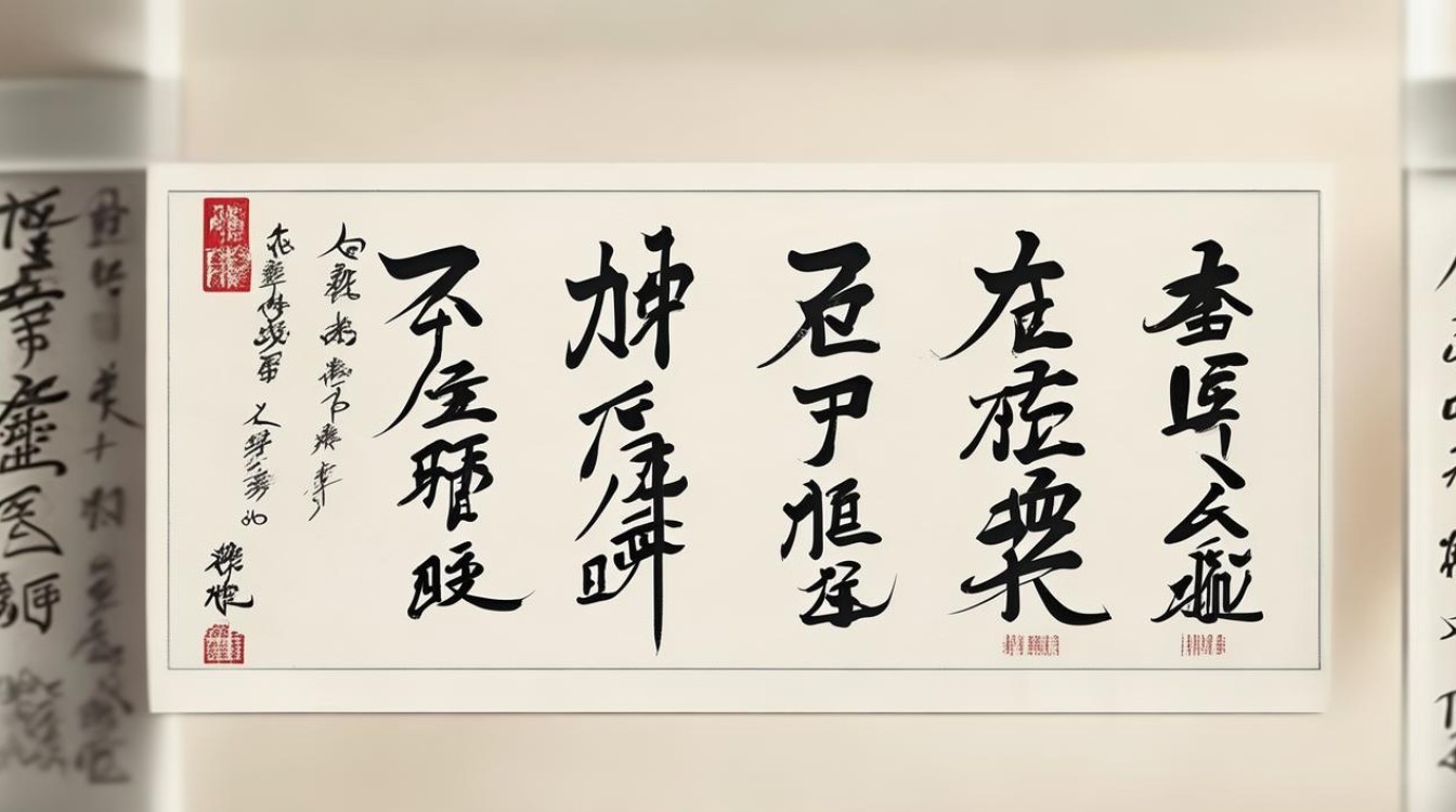 贺京沙书法