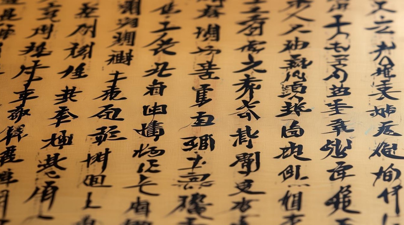 竖幅书法内容