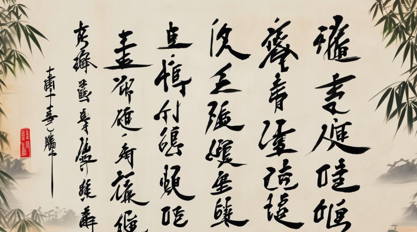 万传新书法