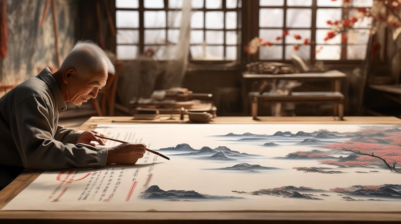 中国画家画的国画