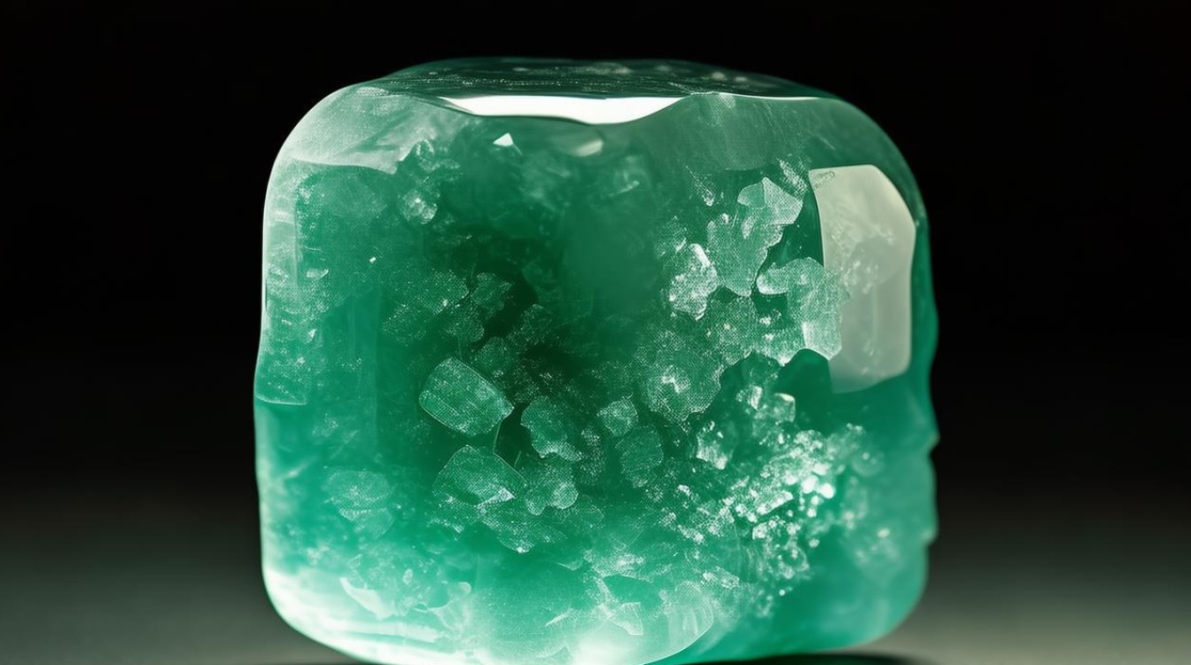 冰种翡翠 结晶