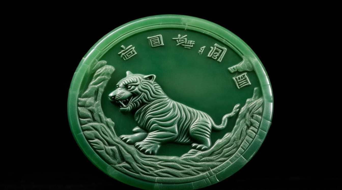 翡翠下山虎牌