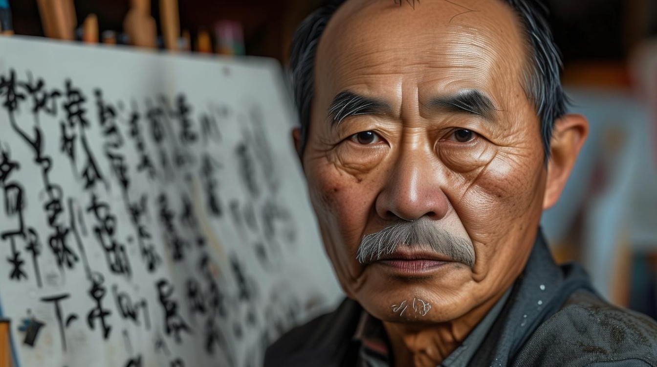 著名画家张行素