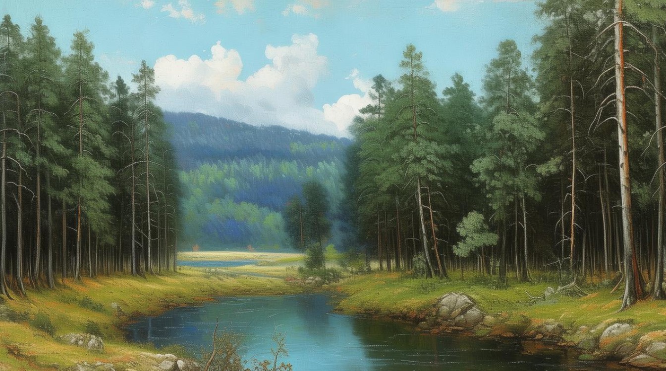 俄罗斯画家油画风景画
