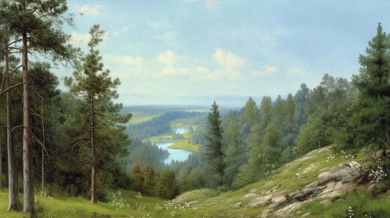 俄罗斯画家油画风景画