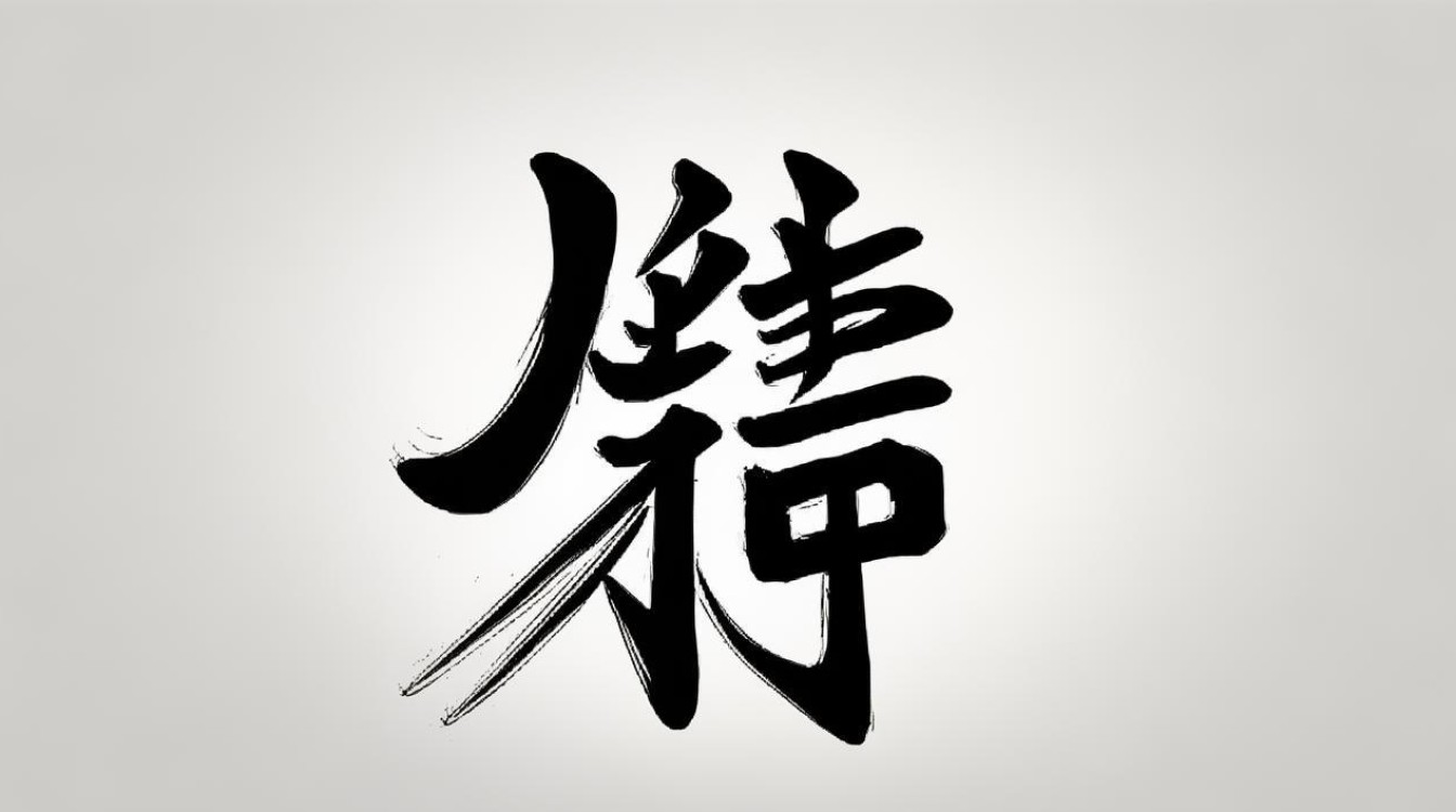 召字的书法