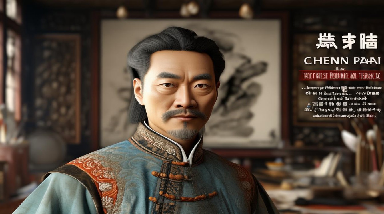 中国画家陈岩