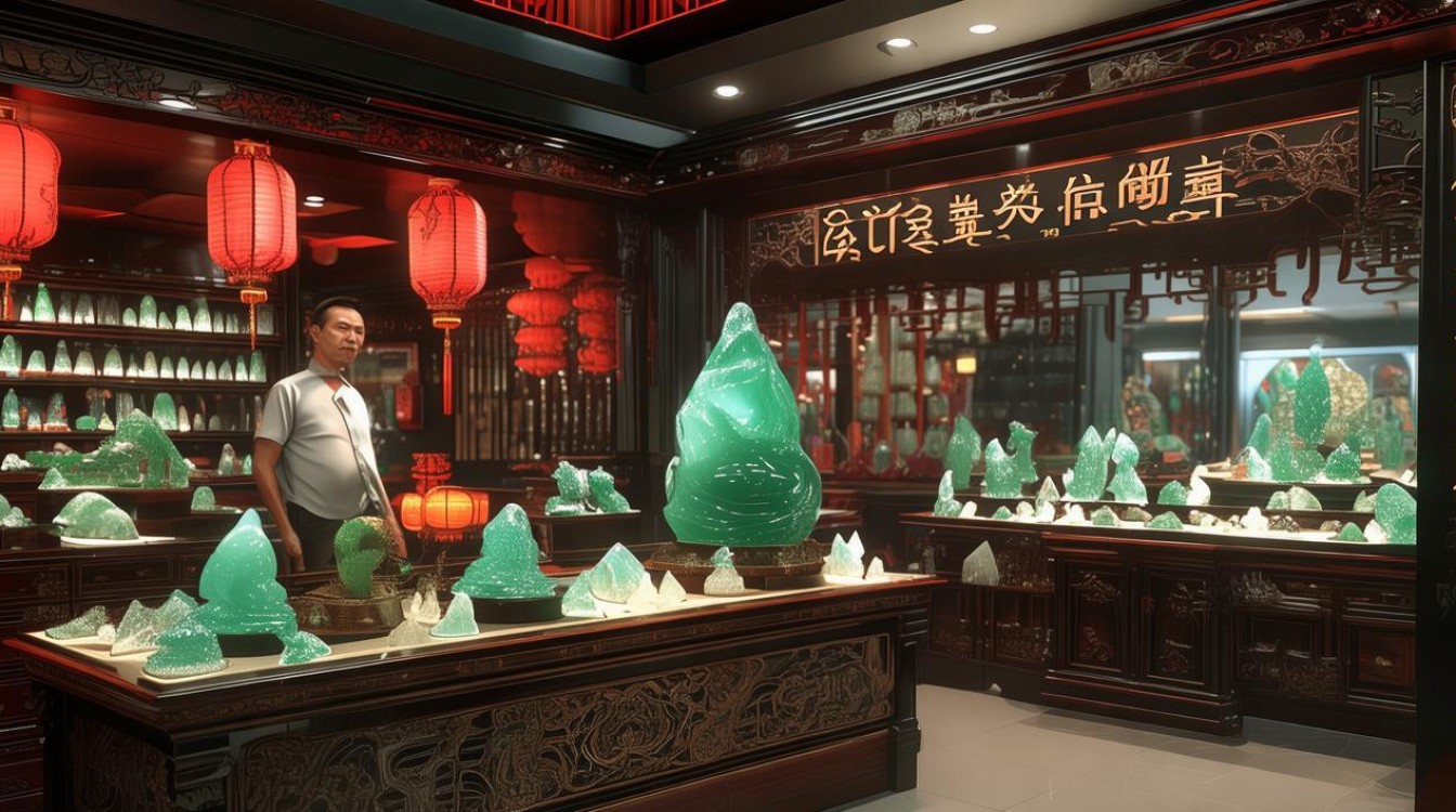 翡翠店微信号