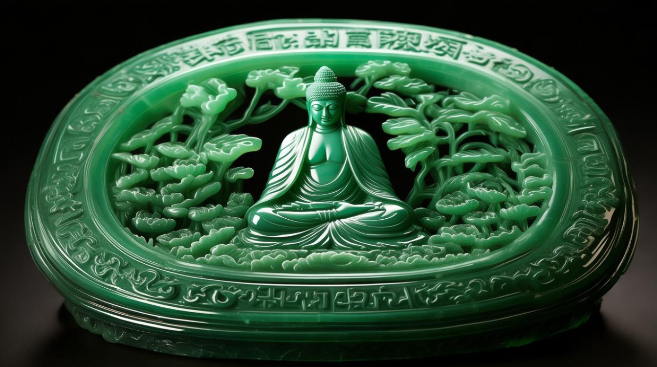 悟道图片玉雕翡翠
