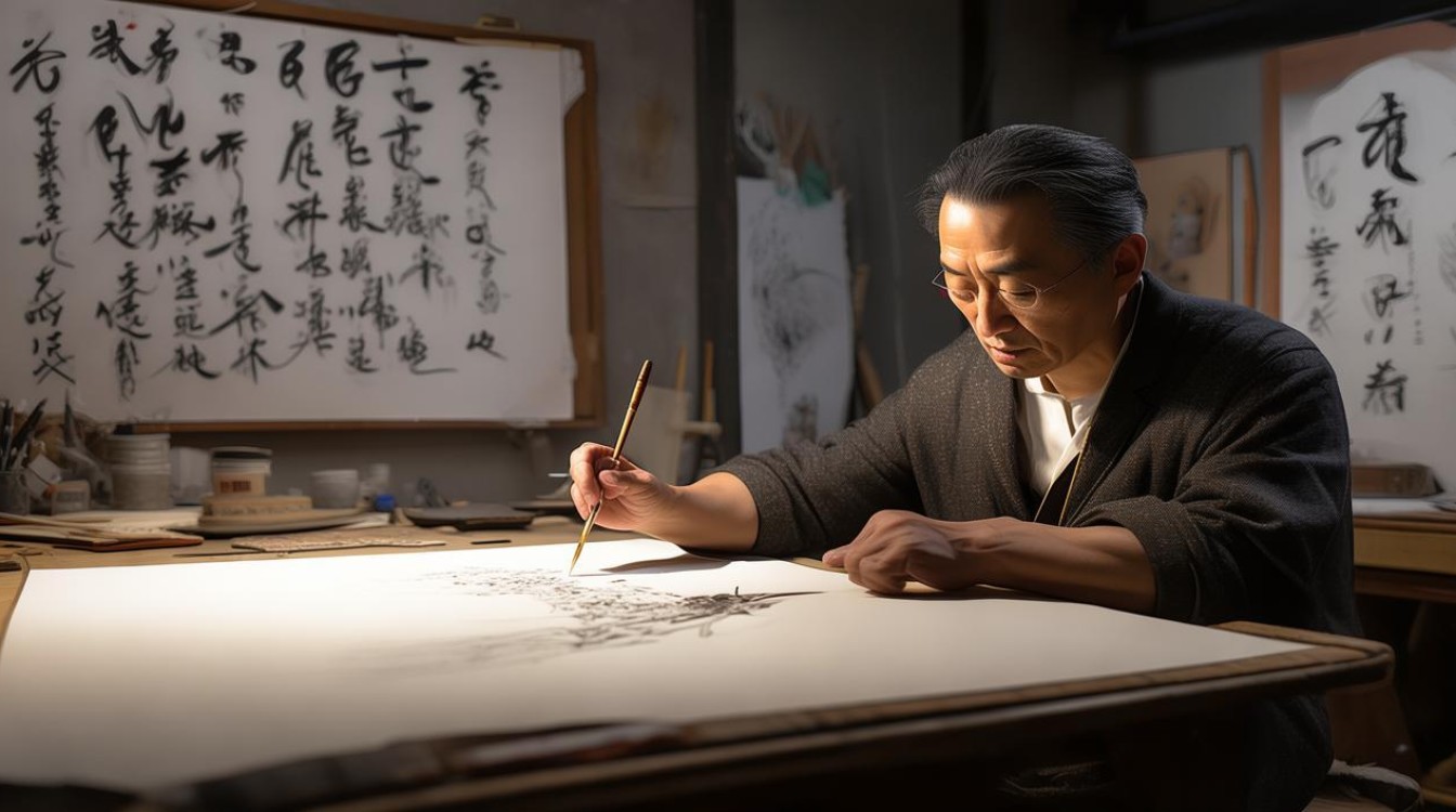 工笔画家王建卫