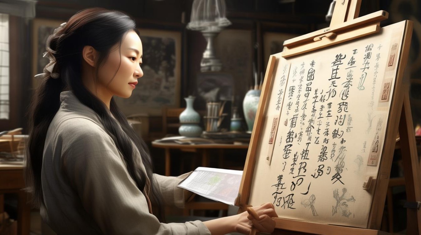 中国画家刘玲