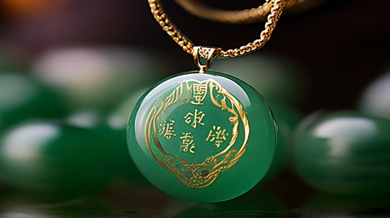 珠宝翡翠平安扣