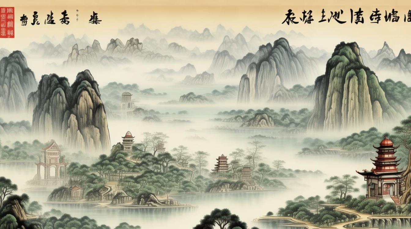 中国画山水画家作品
