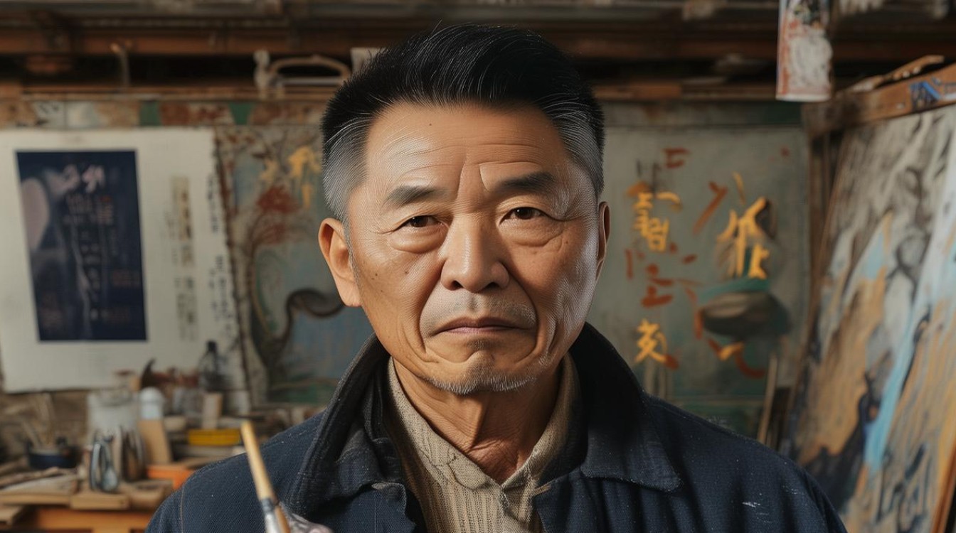 著名画家何军