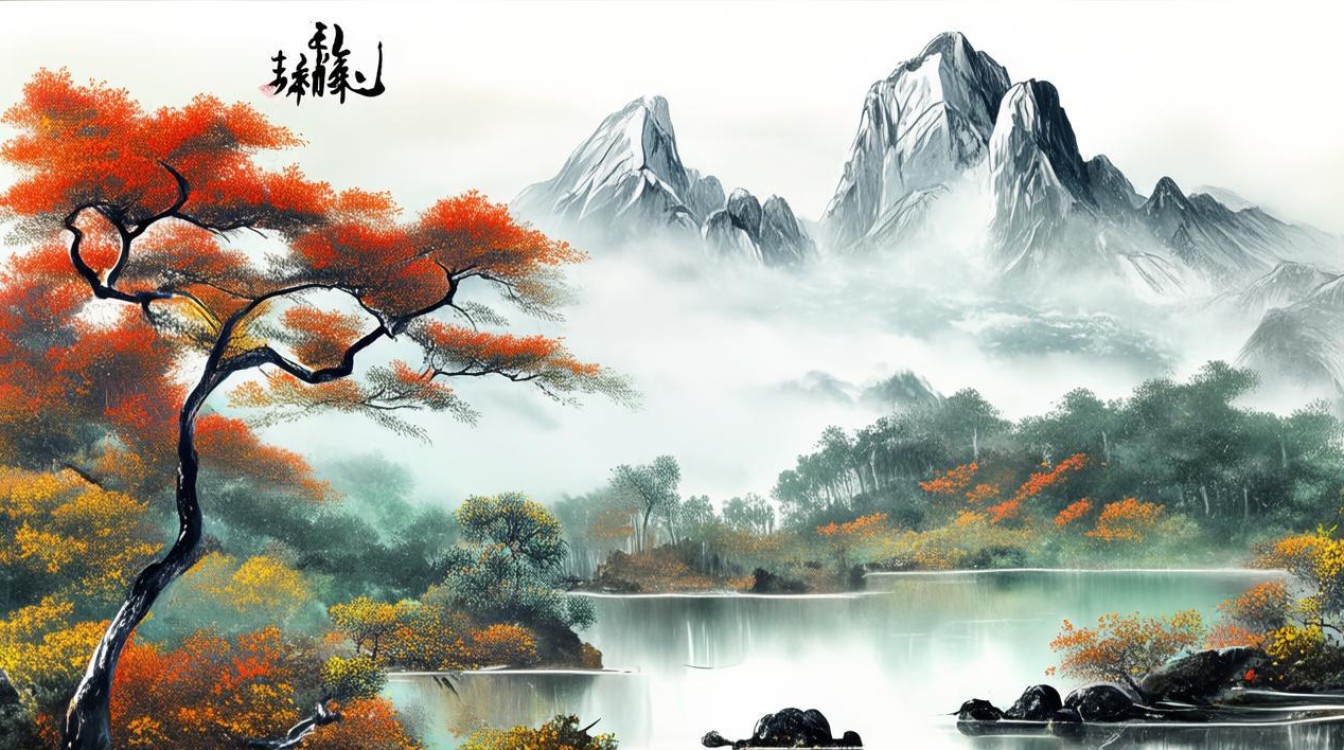 大画家画的山水画