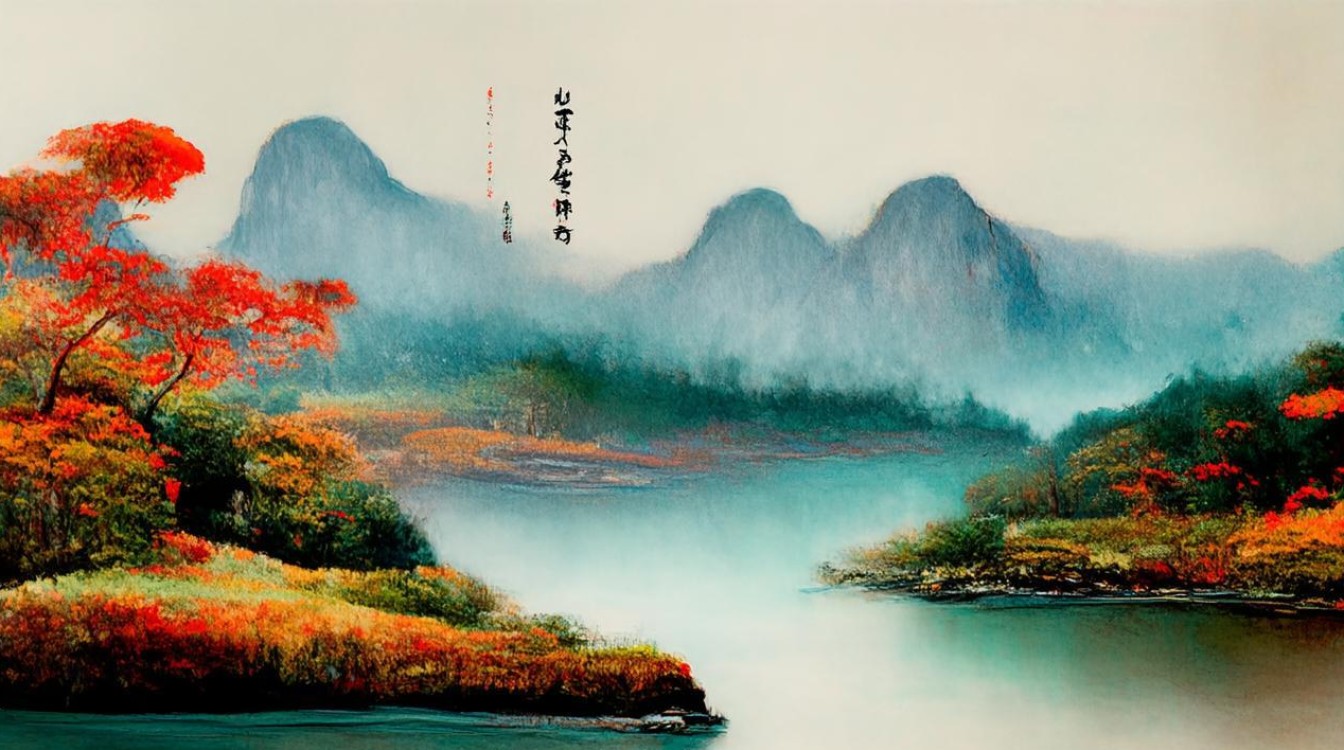 大画家画的山水画