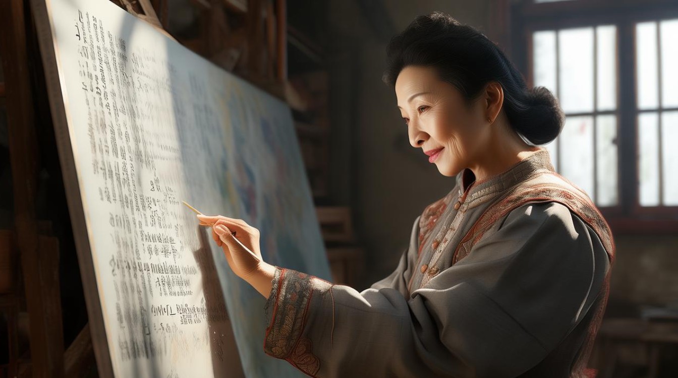 知名书画家张莉
