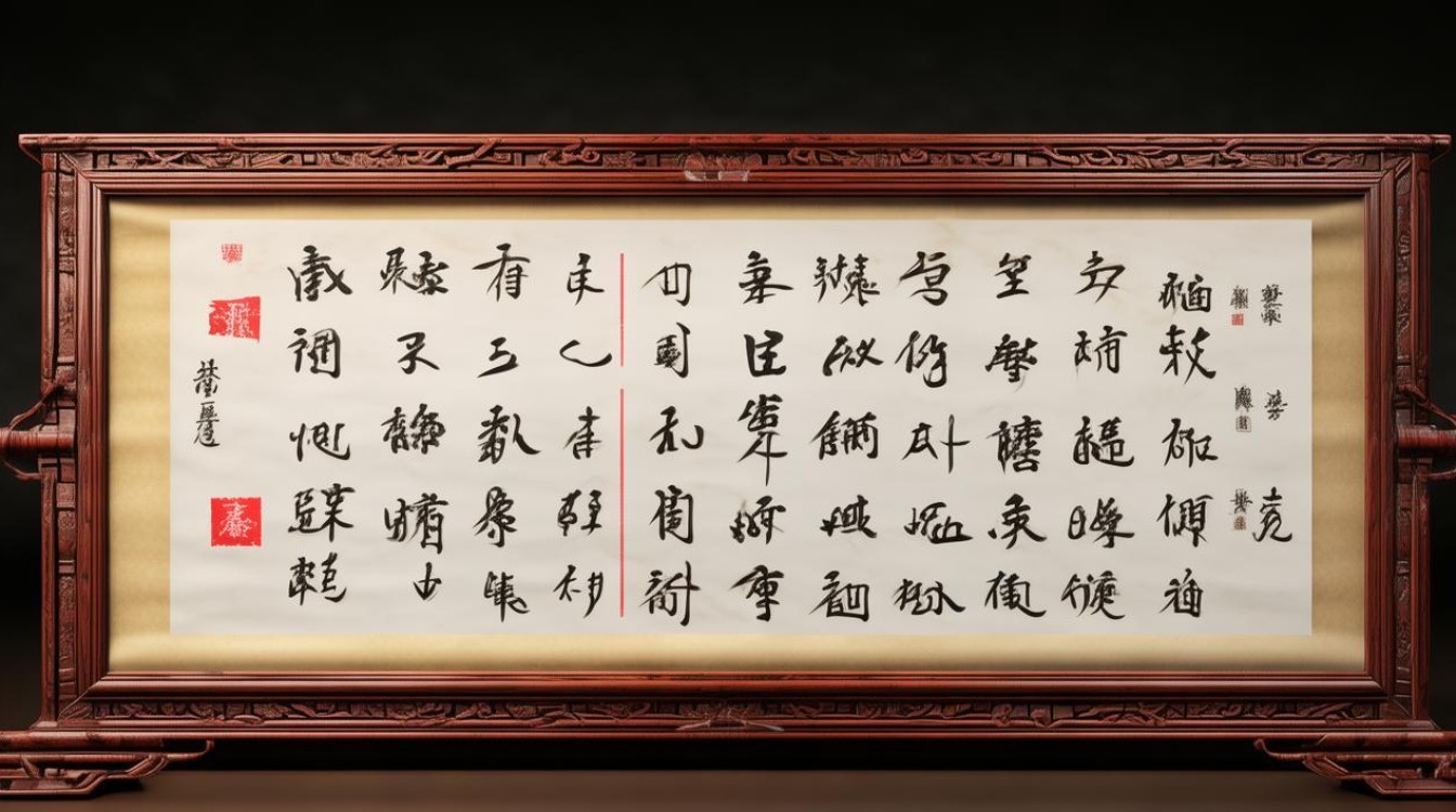 万福礼书法
