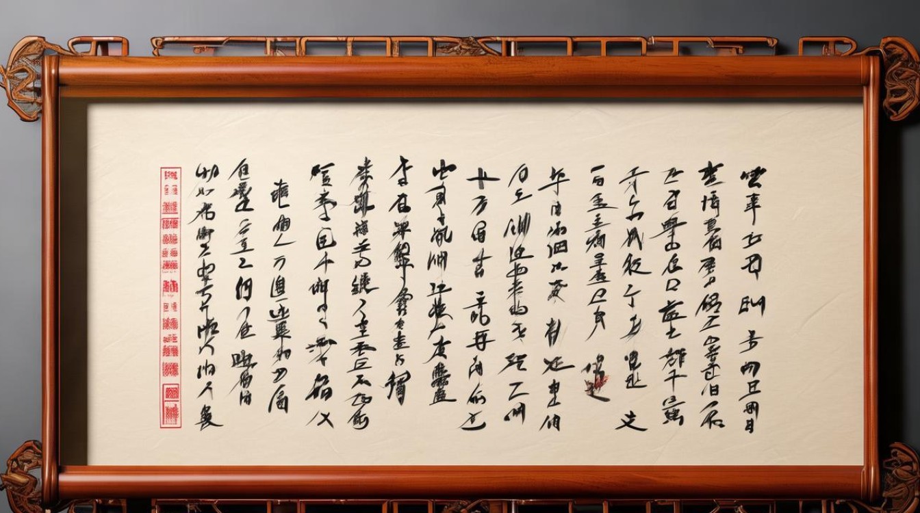 万福礼书法