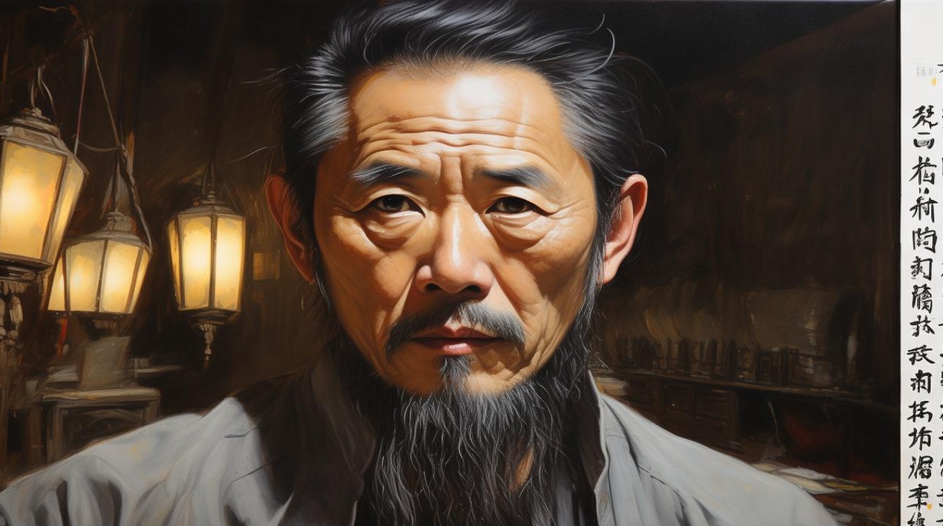 刘鹏画家人物画