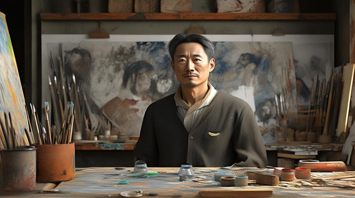 著名画家邬江