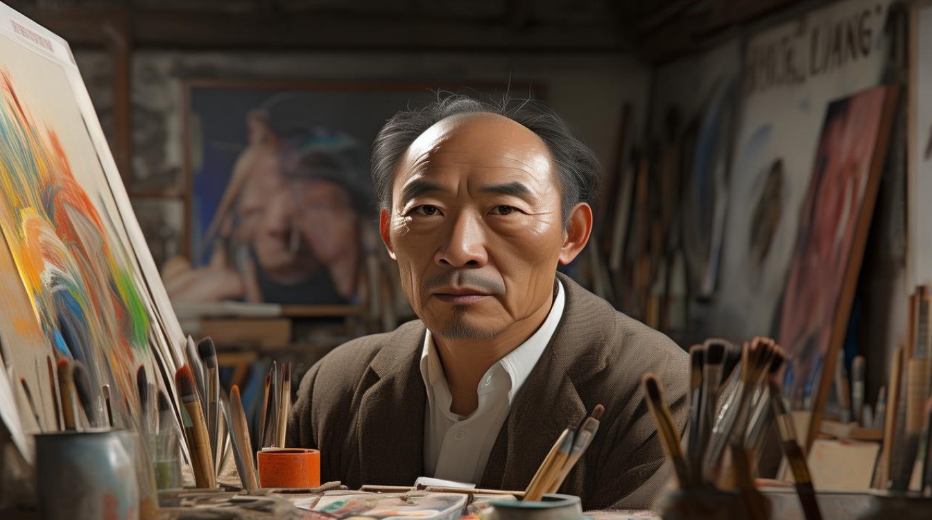 著名画家邬江
