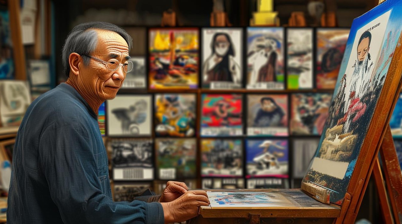 著名画家徐飞
