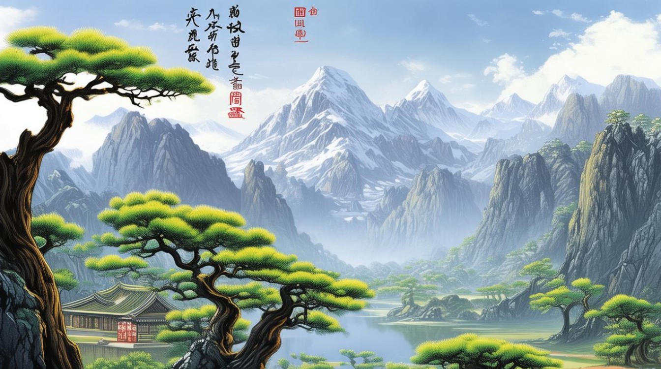 哪个画家画山水画