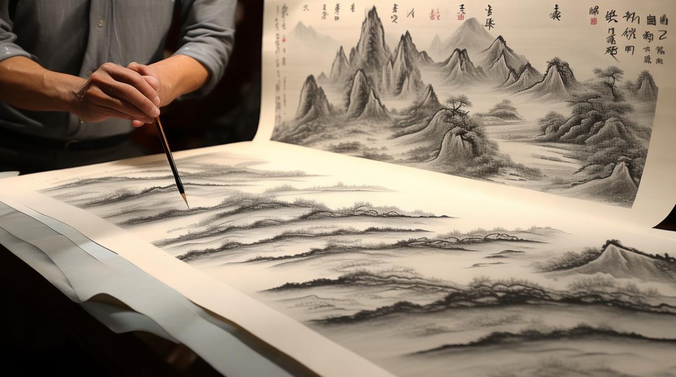 哪个画家画山水画