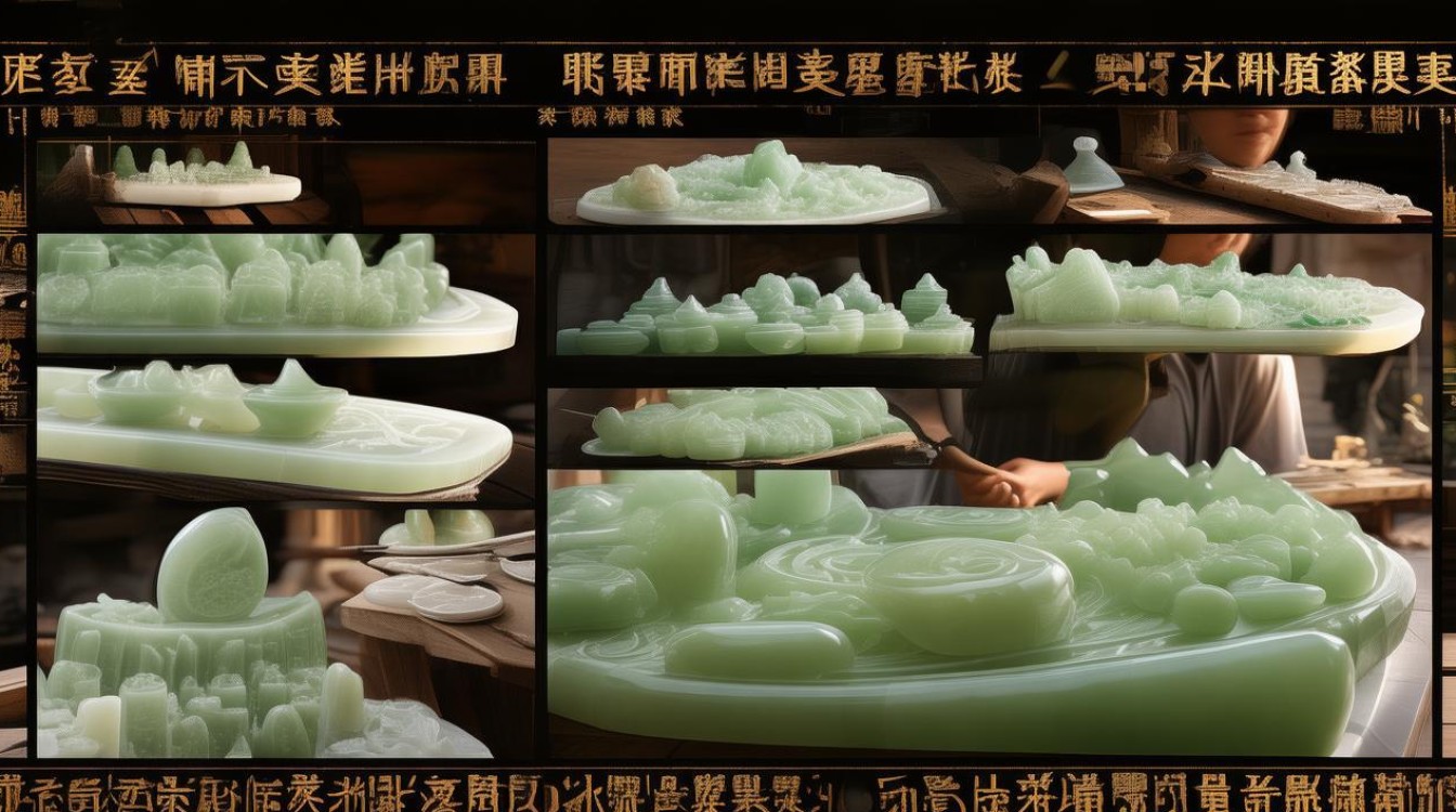 翡翠饰品加工流程
