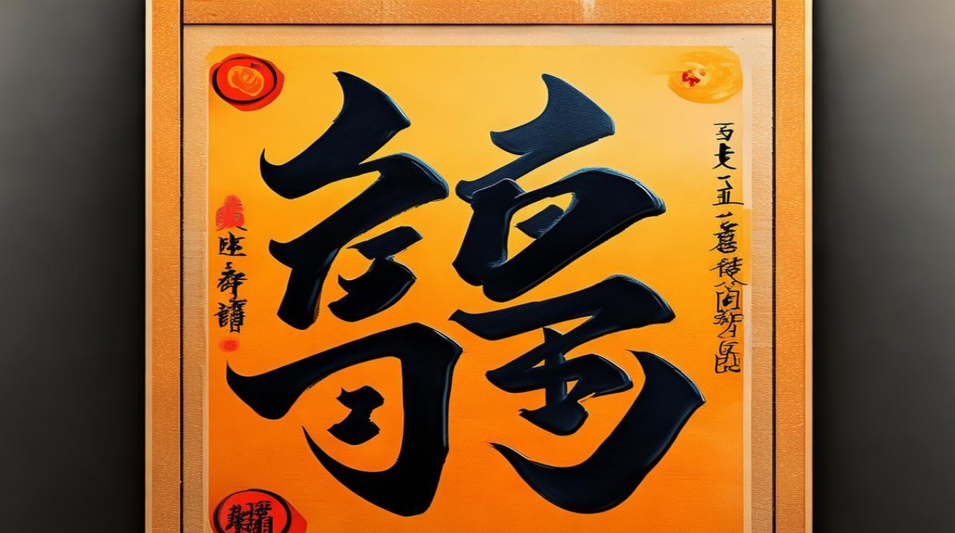 福字贵书法