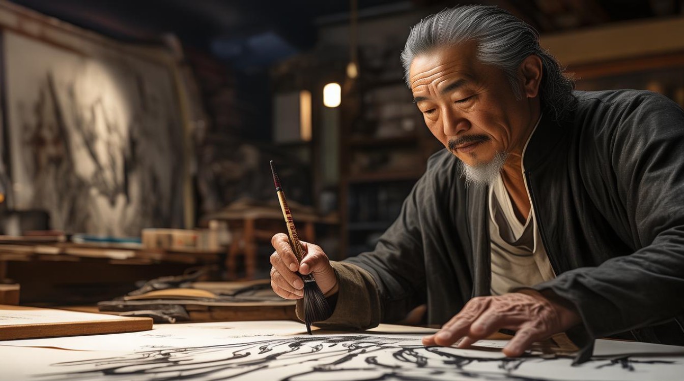 书画家林玉仁