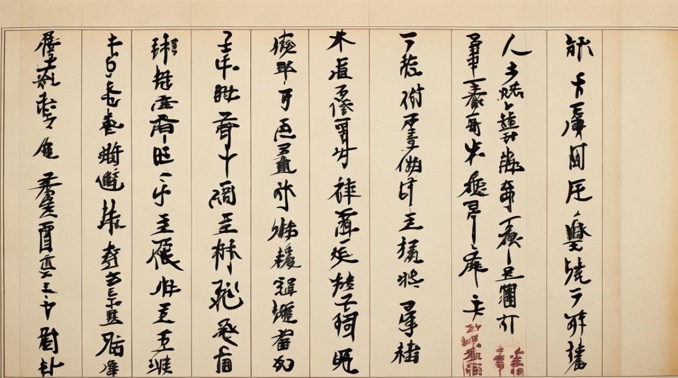 到行草书法