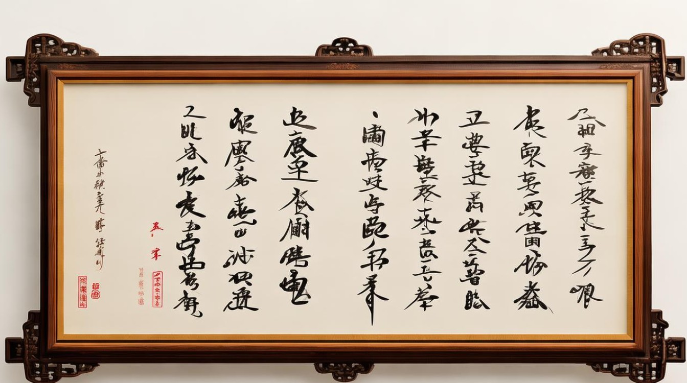范曾书法对联