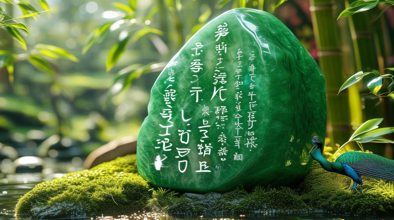赞美翡翠玉诗句